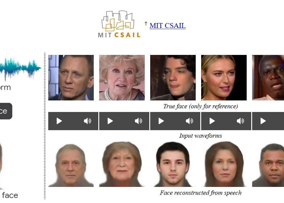 Un algoritm de Inteligență Artificială face portretul unei persoane după ce ascultă vocea ei Un Algoritm De Inteligenta Artificiala Poate Genera Portretul Unei Persoane Dupa Ce Asculta Vocea Acesteia 1