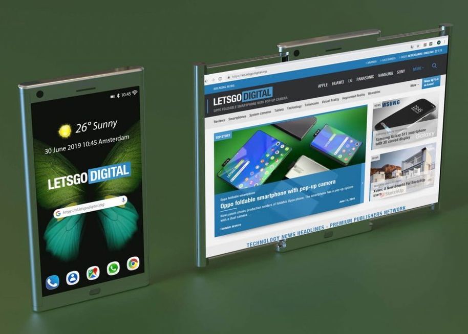 Primul Telefon Din Istoria Samsung Cu Un Display Care Se Extinde Cum Arata Prototipul Spectaculos