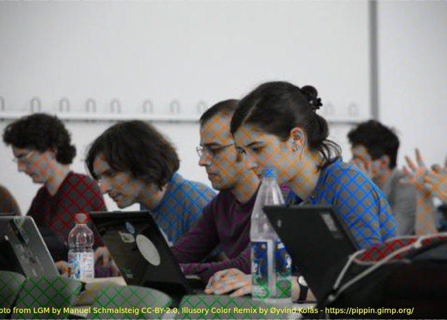 Noua Iluzie Optica Favorita A Internetului Stiinta Din Spatele Fotografiei Pe Care O Vezi Color Desi E