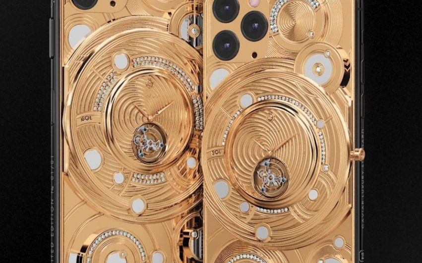 Cum Arata Iphone Ul Solarius Realizat Din 500 De Grame De Aur Pur