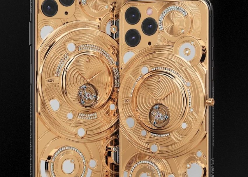 Cum Arata Iphone Ul Solarius Realizat Din 500 De Grame De Aur Pur