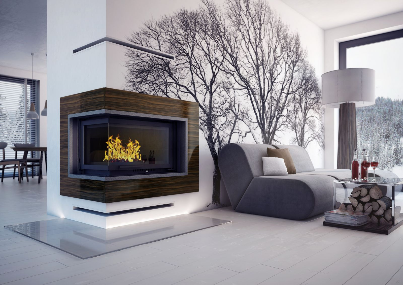 (P) Profesioniștii de la ALEGO te ajută să-ți &icirc;nnobilezi casa cu bunul gust și confortul sublim al șemineului pe lemne