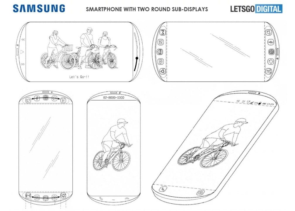 Samsung a patentat cel mai ciudat design de smartphone din istoria companiei Samsung A Patentat Cel Mai Ciudat Design De Smartphone Din Istoria Companiei