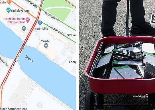 Experiment Incredibil Cum A Reusit Acest Barbat Sa Blocheze O Strada Intreaga Pe Google Maps Cu Ajutorul