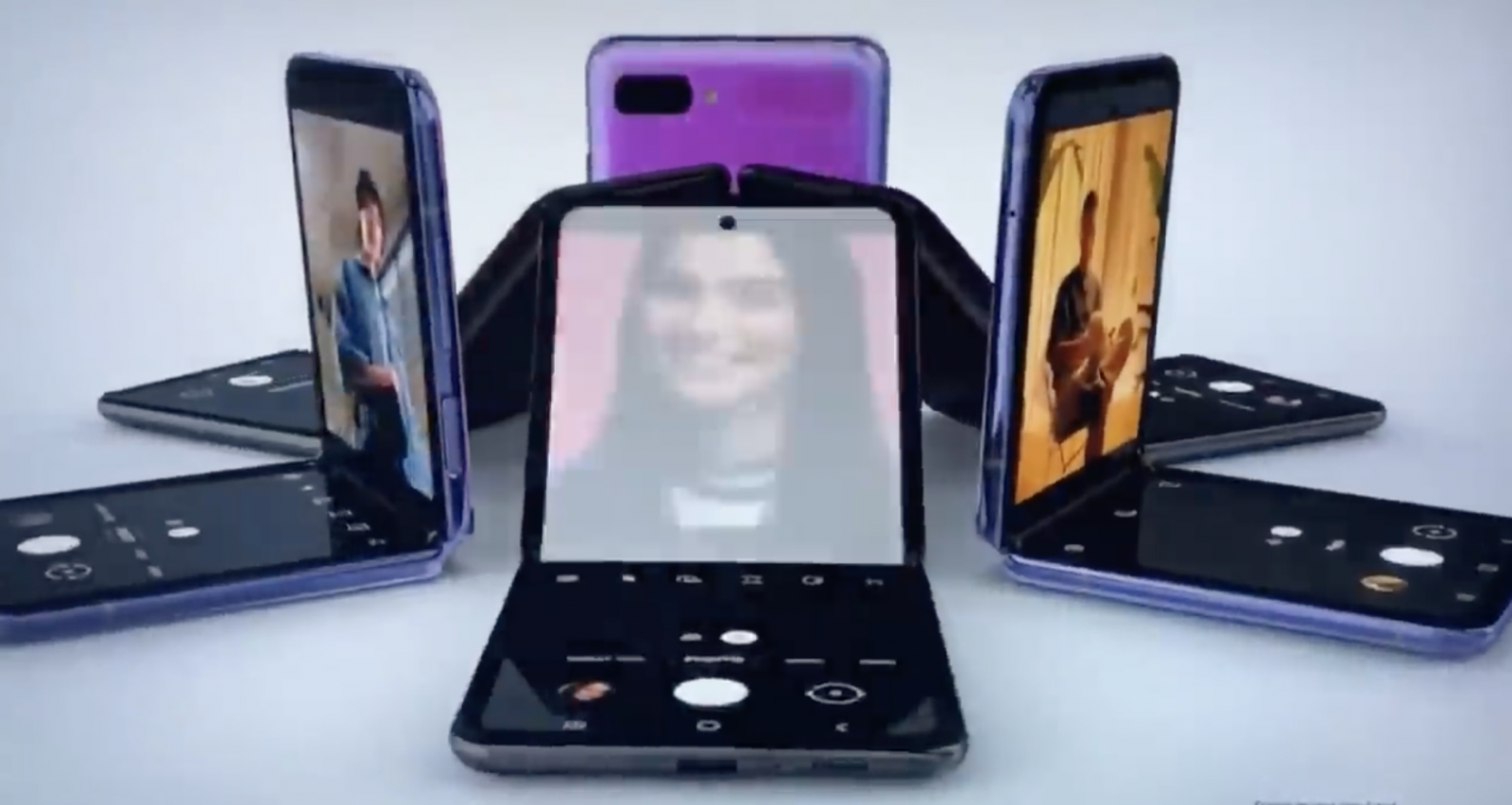 Primele imagini oficiale cu Galaxy Z Flip. Samsung a lansat acest video la Premiile Oscar 2020