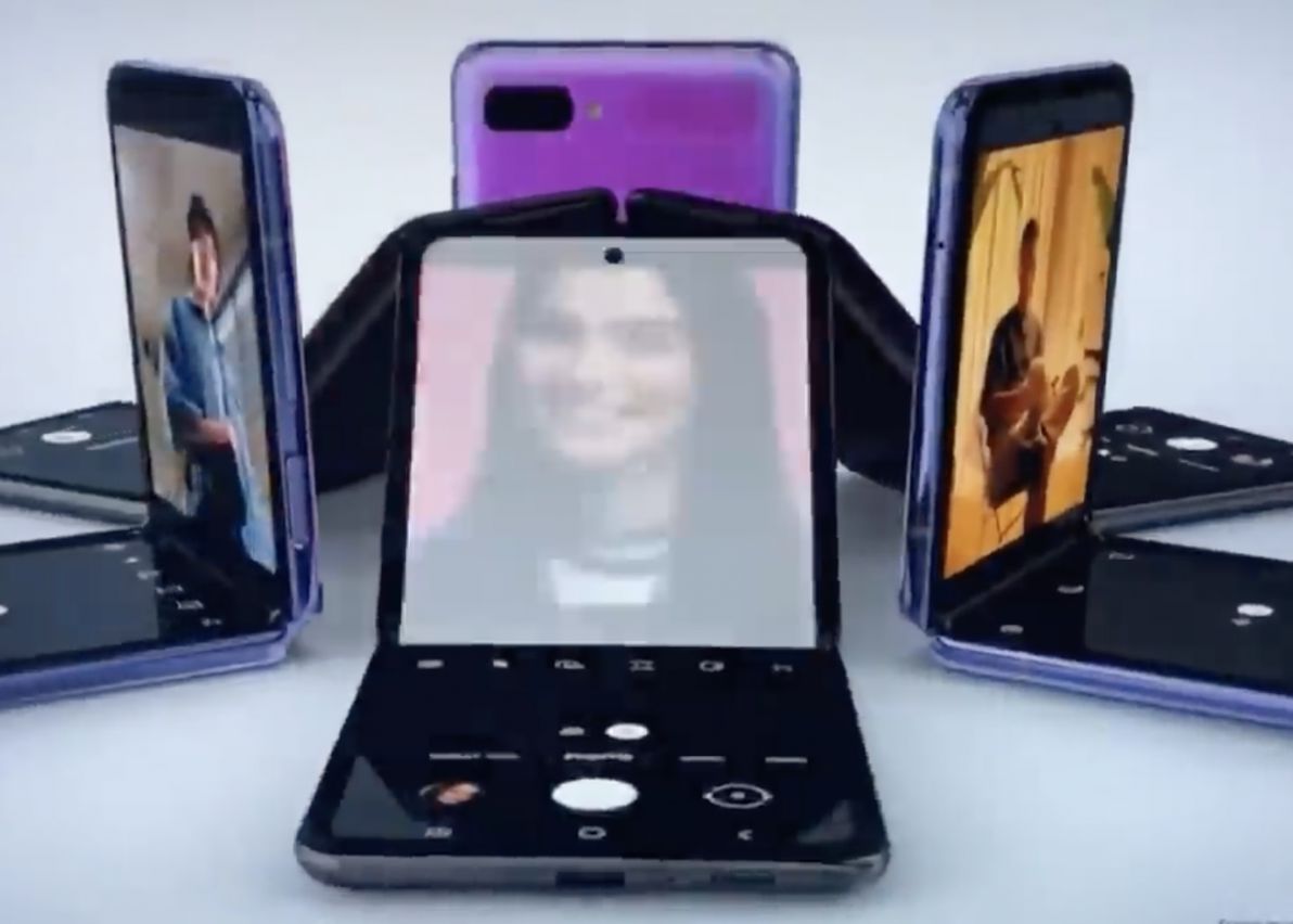 Primele Imagini Oficiale Cu Galaxy Z Flip Samsung A Lansat Acest Video La Premiile Oscar 2020