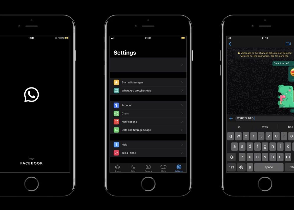 Cum Arata In Acest Moment Whatsapp Dark Mode Pentru Iphone Inainte De A Fi Lansat Oficial Pentru Utilizatori