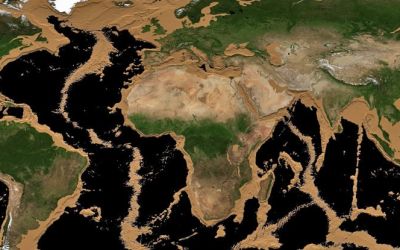 Cum ar arăta Pământul dacă toate oceanele ar seca. Simularea incredibilă realizată de NASA