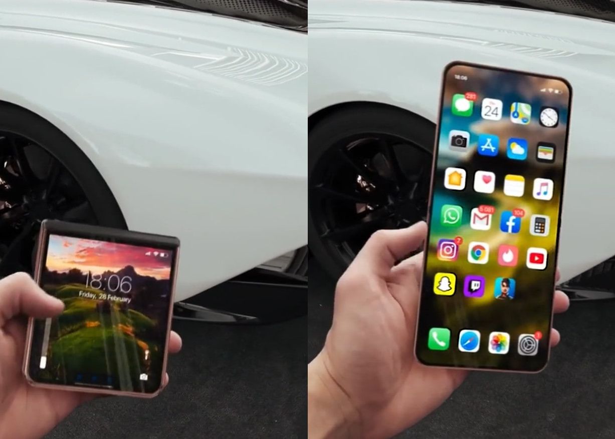 Video senzațional: Cum ar putea arăta primul iPhone pliabil din istorie Video Senzational Cum Ar Putea Arata Primul Iphone Pliabil Din Istorie