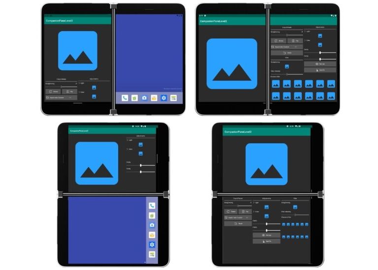 Microsoft Publica Noi Imagini Spectaculoase Ale Telefonului Cu Doua Ecrane Surface Duo Foto
