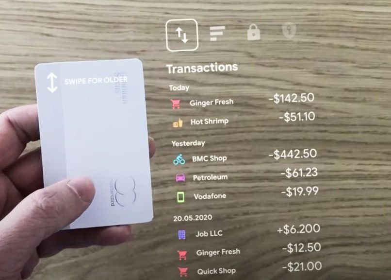 Conceptul Extraordinar Pentru Viitorul Apple Card Cum Ti Ai Putea Gestiona Banii Prin Realitate Augmentata