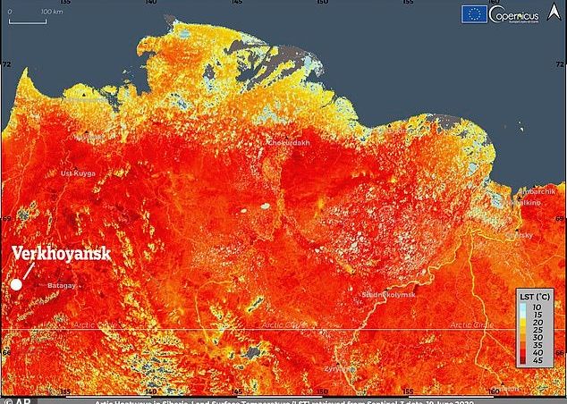 Temperaturi record în Siberia! Cât de cald a fost în luna iunie? Temperaturi Record In Siberia Cat De Cald A Fost In Luna Iunie