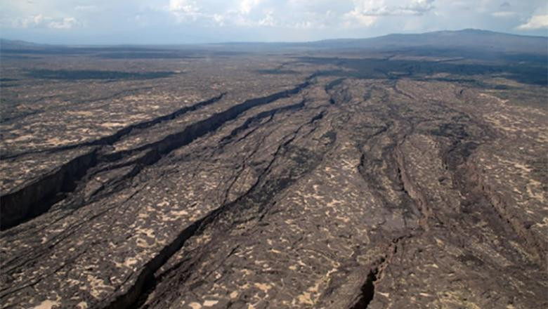 Oamenii de știință au descoperit o fisură cu o lungime de 35 de mile în deșertul etiopian