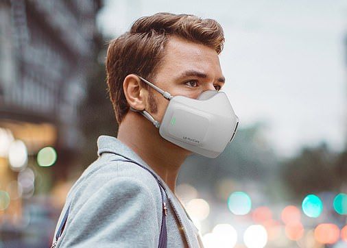 Lg Lanseaza O Masca De Protectie Cu Ventilatoare Si Filtre De Aer Integrate