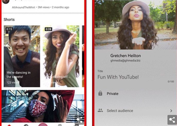 YouTube lansează o funcție care imită perfect aplicația TikTok Youtube Lanseaza O Functie Care Imita Perfect Aplicatia Tiktok