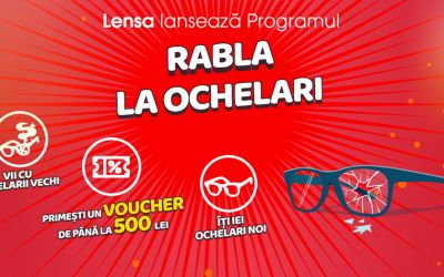 (P) Programul “Rabla la ochelari!”, ajutorul tău de nădejde!