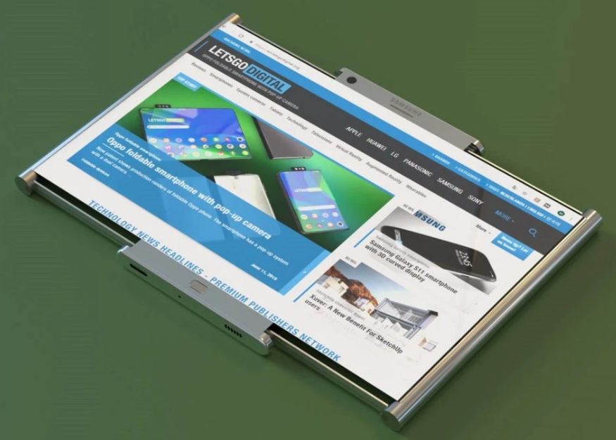 Samsung Lucreaza La Primul Sau Telefon Rulabil Zteaser Ul Publicat De Companie