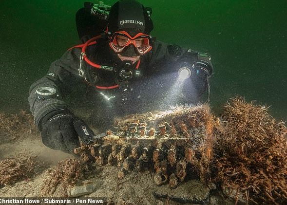 O Masinarie Folosita De Nazisti Pentru A Trimite Mesaje Secrete Gasita In Adancurile Marii Baltice