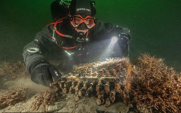 O Masinarie Folosita De Nazisti Pentru A Trimite Mesaje Secrete Gasita In Adancurile Marii Baltice