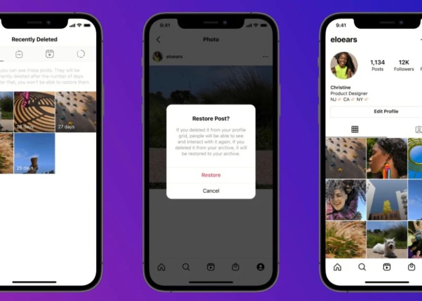Funcția Instagram care te ajută să recuperezi postările pe care le-ai șters Functia Instagram Care Te Ajuta Sa Recuperezi Postarile Pe Care Le Ai Sters