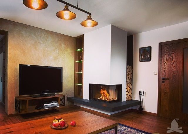 P Obtine La Costuri Mici Atmosfera Idilica A Semineului Pe Lemne Direct La Tine In Apartament