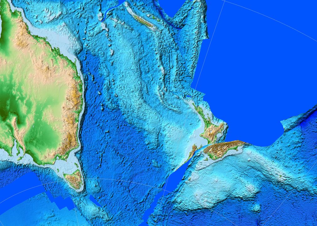 Continentul Pierdut Zealandia Cartografiat Pentru Prima Data
