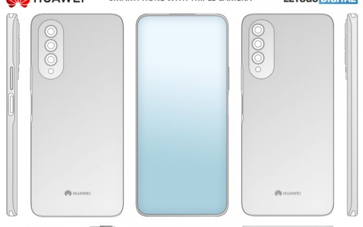 Huawei A Patentat Un Telefon Inovator Cu O Camera De Selfie Integrata Sub Display