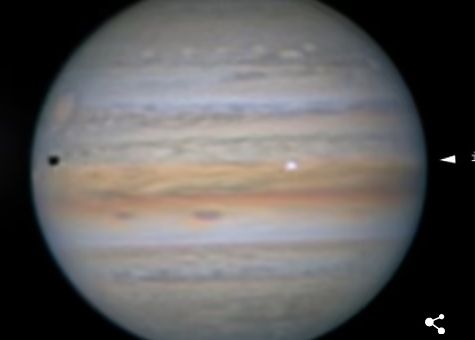 Un Obiect Misterios S A Prabusit Pe Jupiter Imaginile Surprinse De Un Astronom Amator