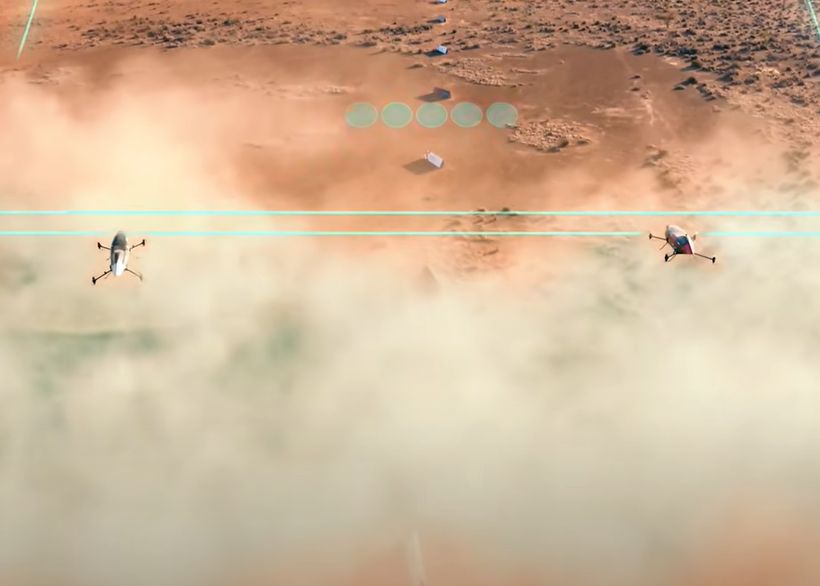 Australia A Organizat Prima Cursa Intre Doua Masini Zburatoare Video