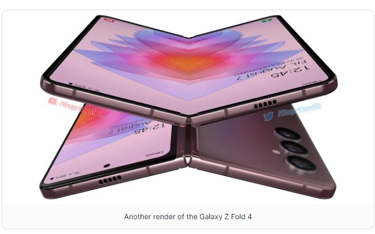 Samsung Galaxy Z Fold 4 5g Vedeta Unor Randari Detaliate Care Dezvaluie Noi Informatii