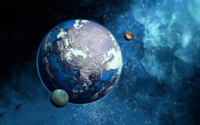 Astronomii au descoperit un „super Pământ care ar putea fi o lume complet acoperită de oceane