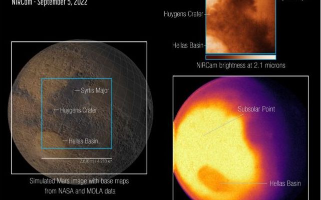 Prima Perspectiva Asupra Lui Marte Oferita De Telescopul James Webb Dezvaluie Planeta Rosie Intr O Noua