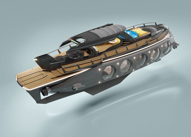 Cat Costa Iahtul Care Se Poate Transforma Intr Un Submarin Foto