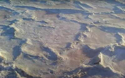 Cum apar bizarele forme hexagonale din deșerturile de sare?