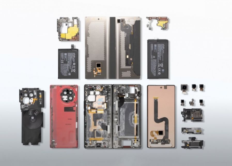 Cum Arata Un Telefon Pliabil La Interior Video Cu Vivo X Fold2 Dezasamblat