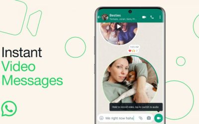 WhatsApp permite acum și trimiterea de mesaje video direct din aplicație