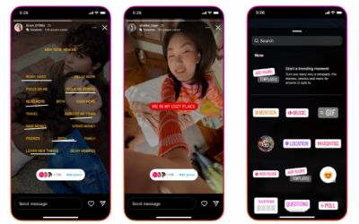 Instagram a lansat noi template-uri pentru Stories personalizabile