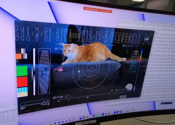 Nasa A Proiectat Un Video Din Spatiul Cosmic Direct Pe Pamant Prin Comunicatii Laser