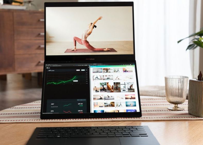 P Asus Zenbook Duo Ux8406 Un Laptop Revolutionar Cu Doua Ecrane De Dimensiune Completa